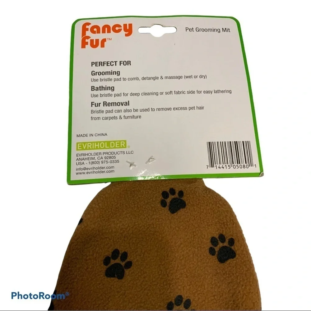 Evriholder FURemover Mitt For Dogs Cats One Size